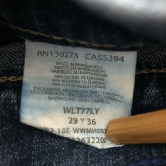 Men’s Wrangler Retro Jeans. Size 29/36. 32” waist. - Picture 7 of 8